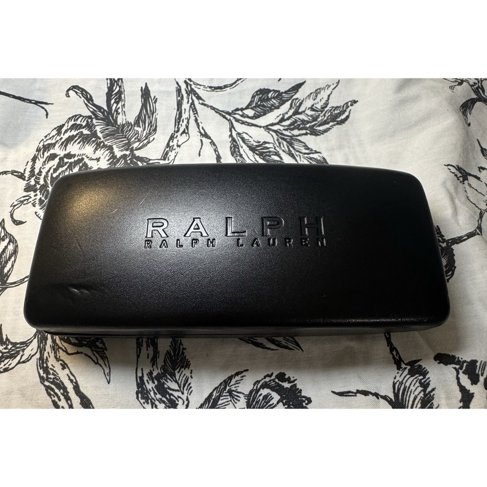 Ralph by Ralph Lauren Black Hard Case for Eyeglasses or Sunglasses